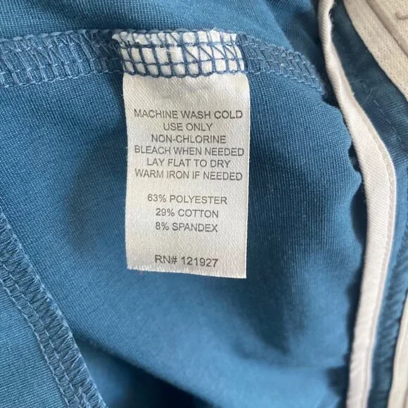 Johnnie O Mens Blue Performance Calcutta Golf Shorts 40 Chino Stretch - Picture 4 of 9